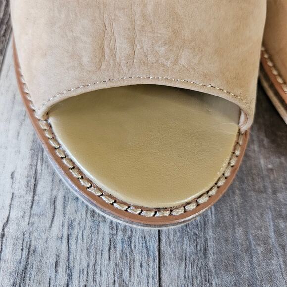 Western Leather Ankle Booties Suede Chinese Laundry Caleb Womens 11 Block Heel - Picture 7 of 16